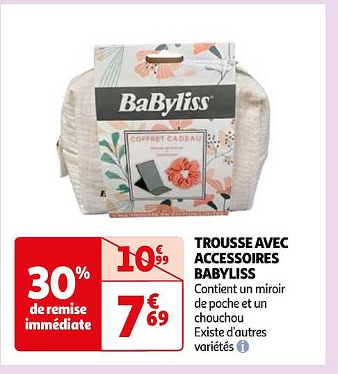 Trousse Avec Accessoires Babyliss