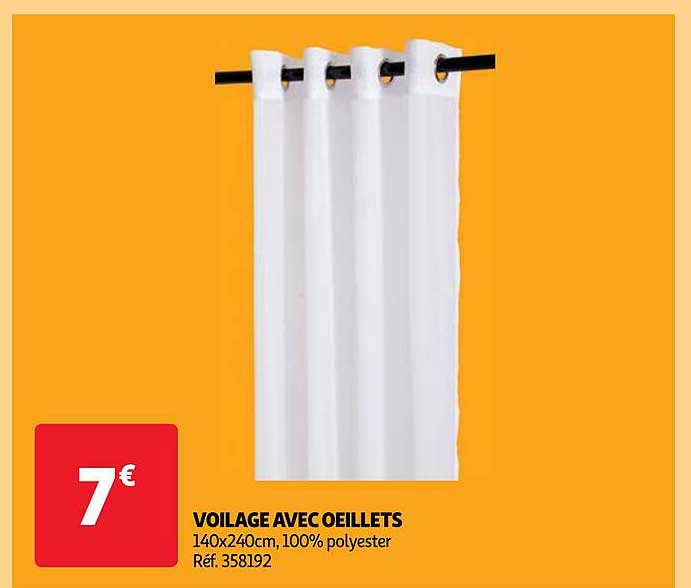 Voilage Avec Oeillets