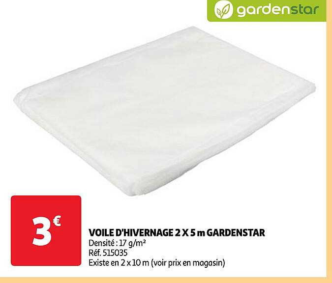 Voile D'hivernage 2 X 5 M Gardenstar