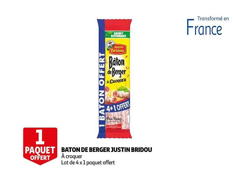 bâton de berger justin bridou