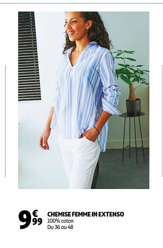 chemise femme in extenso