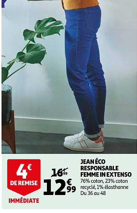 jean éco responsable femme in extenso