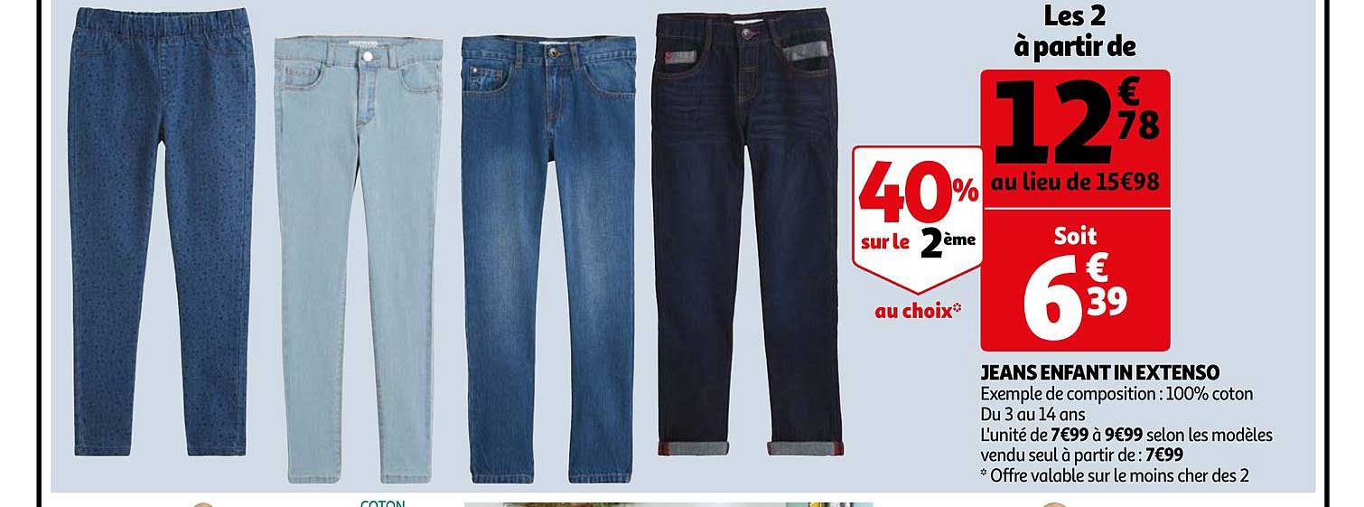 jeans enfant in extenso
