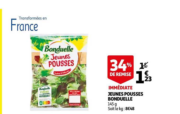 jeunes pousses bonduelle