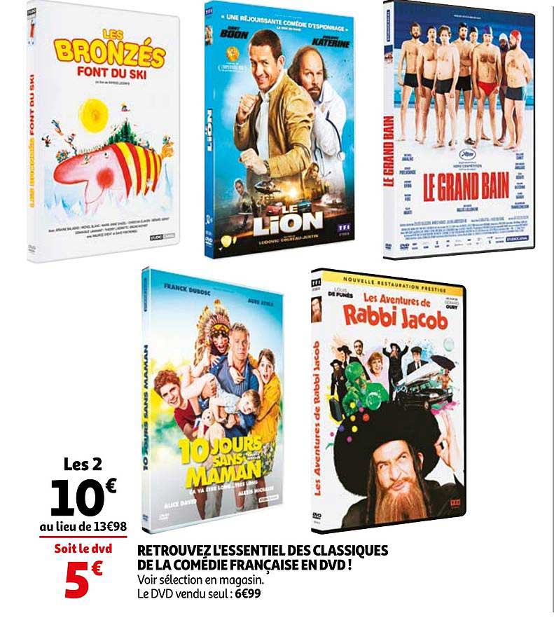 l'essentiel des classiques de la comédie française en dvd !