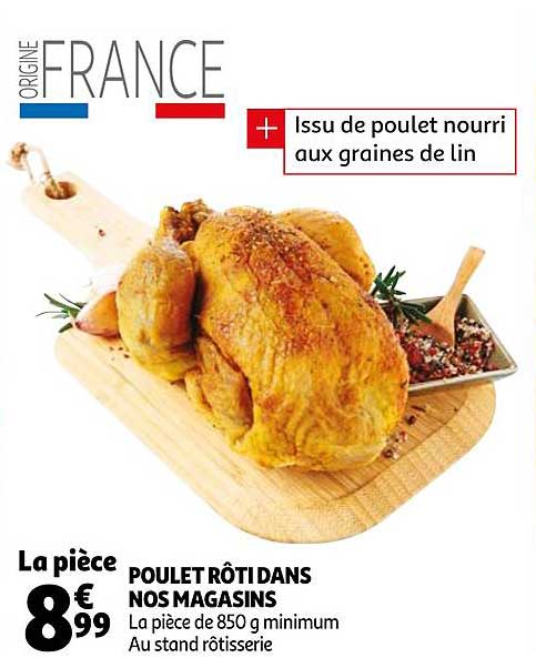 Poulet Rôti Dans Nos Magasins