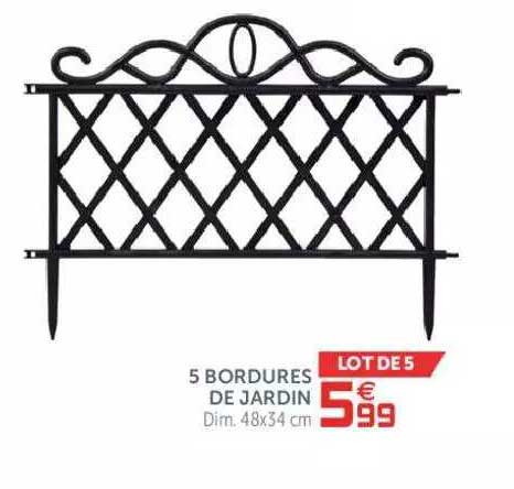 5 bordures de jardin