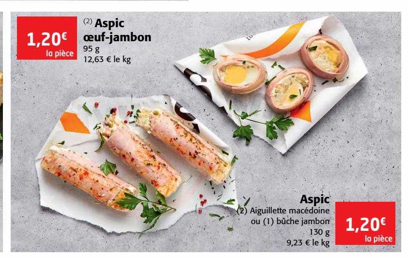 aspic œuf-jambon aspic