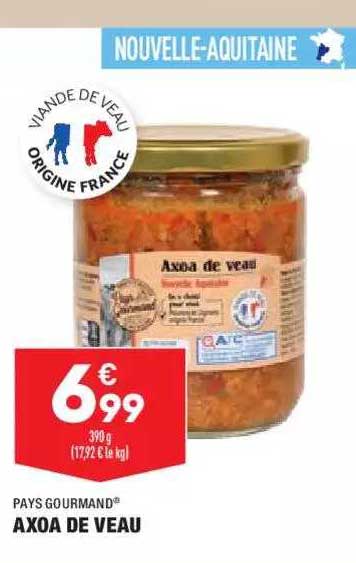 axoa de veau pays gourmand