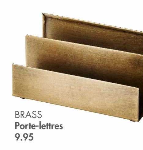 Brass Porte-lettres