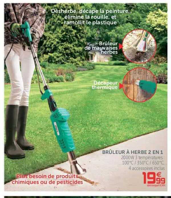 Brüleur à Herbe 2en1