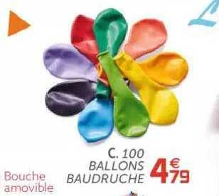 100 Ballons Baudruche