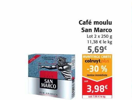 café moulu san marco