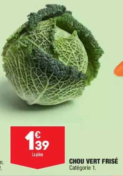 chou vert frisé