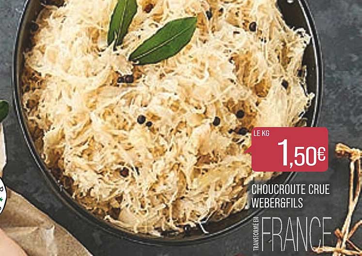 Choucroute Crue Weber&fils