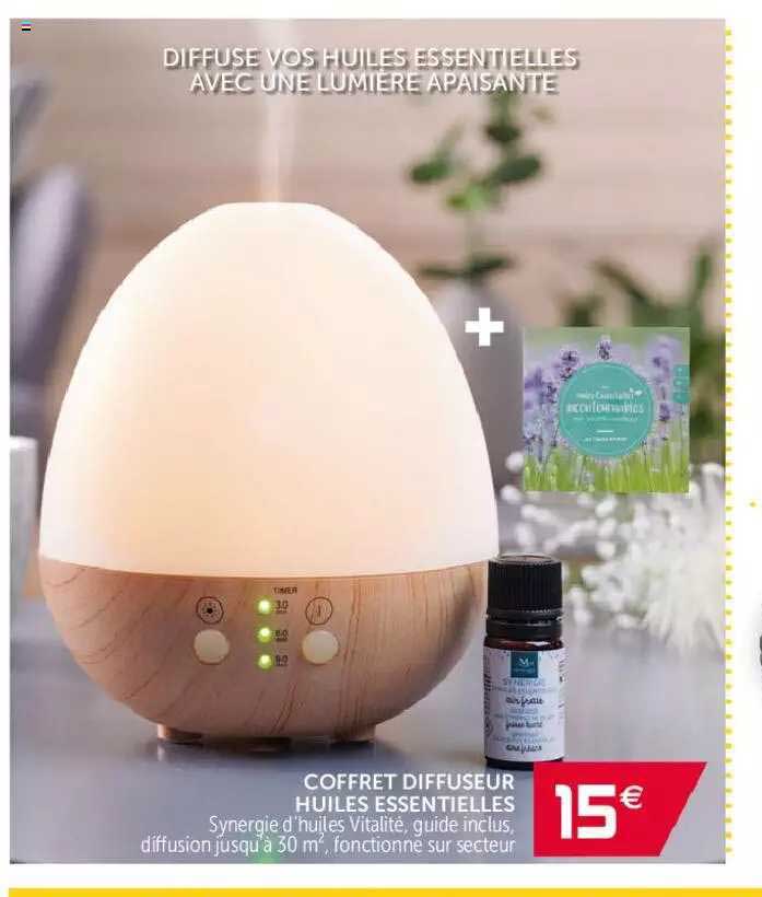 coffret diffuser huiles essentielles