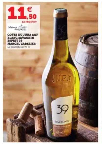 côtes du jura aop blanc savagnin esprit 39 marcel cabelier
