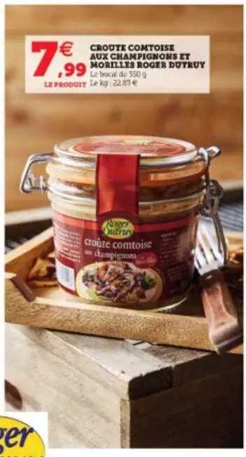 croute comtoise aux champignons et morilles roger dutruy