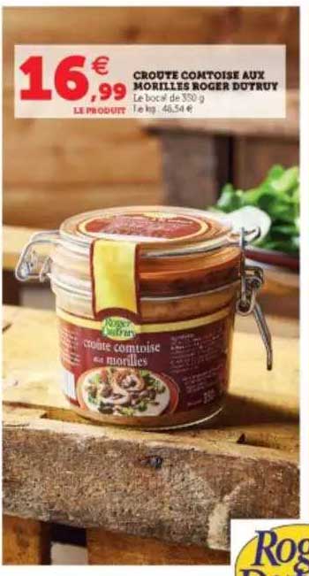 croute comtoise aux morilles roger dutruy