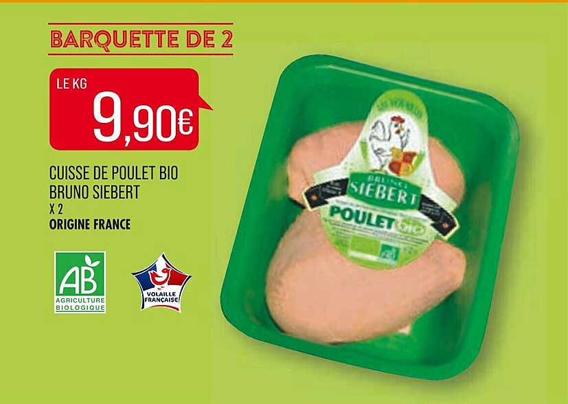 cuisse de poulet bio bruno siebert