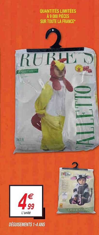 déguisements 1-4 ans
