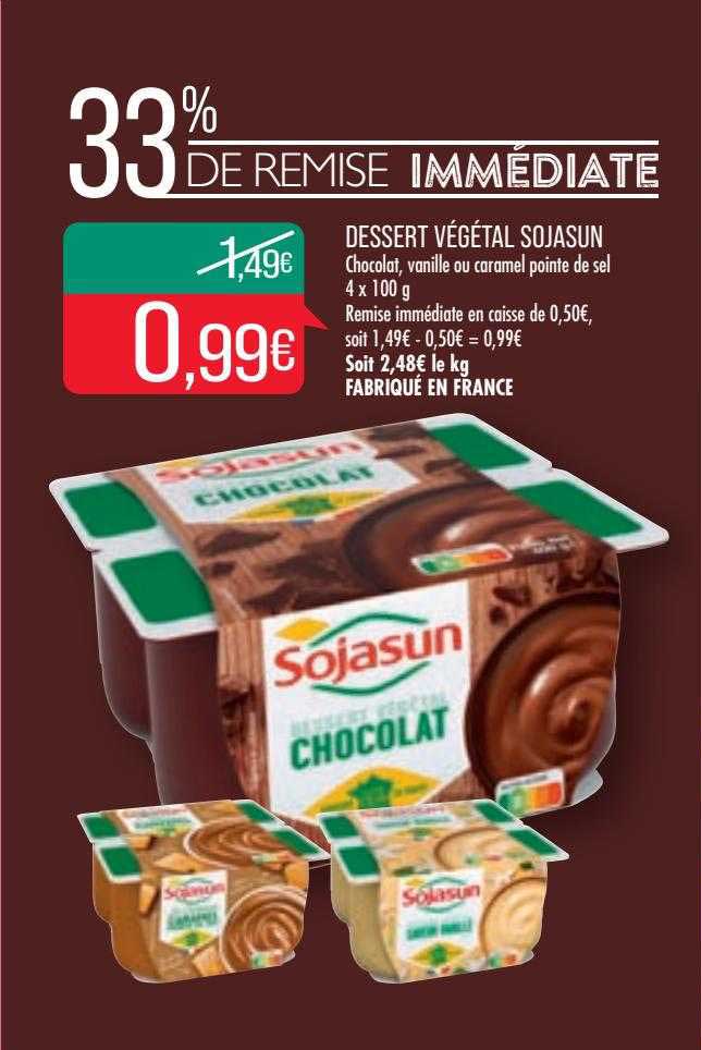 Dessert Végétal Sojasun