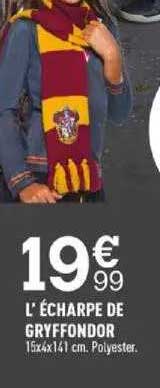 écharpe de gryffondor