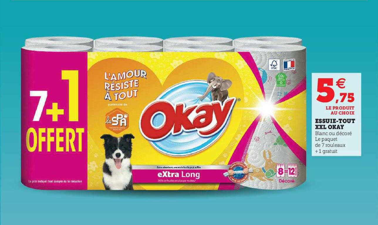 essuie-tout xxl okay