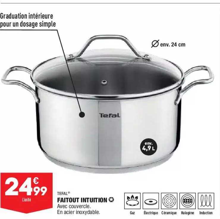 Faitout Intuition Tefal