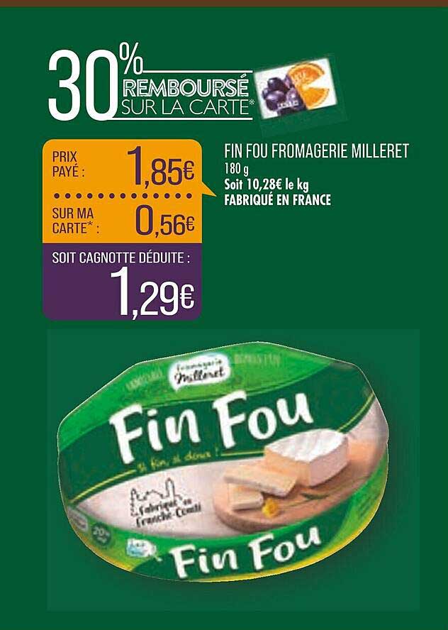 fin fou fromagerie milleret