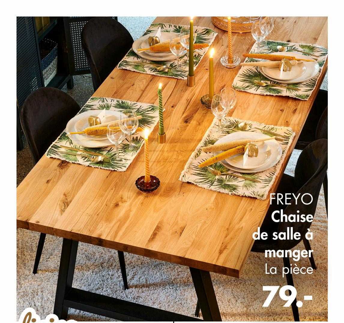 freyo chaise de salle à manger