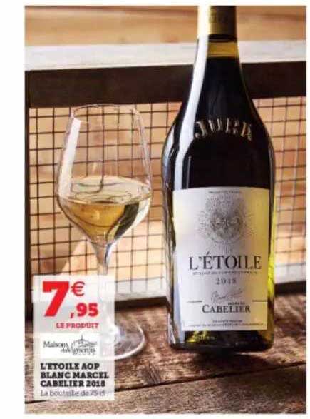 l'étoile aop blanc marcel cabelier 2018