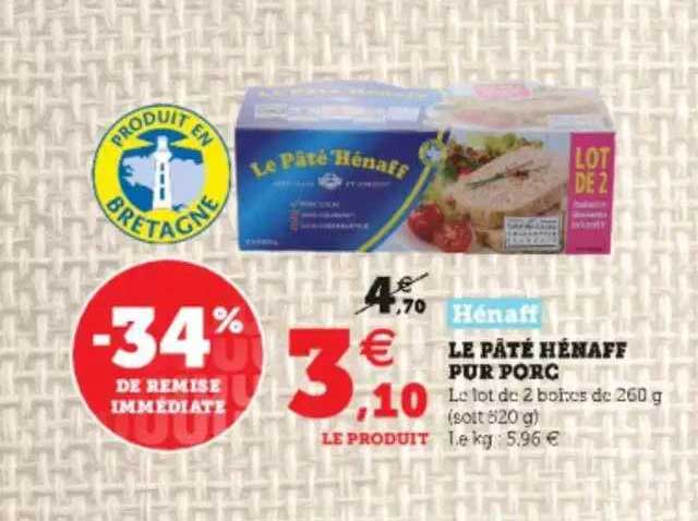 Le Pâté Hénaff Pur Porc