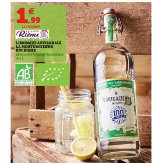limonade artisanale la mortuacienne bio rième
