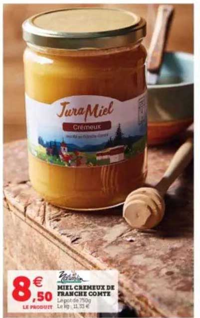 miel crémeux de franche comté