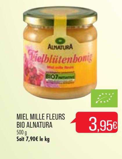 miel mille fleurs bio alnatura