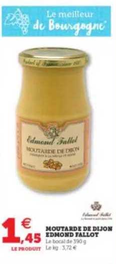 moutarde de dijon edmond fallot