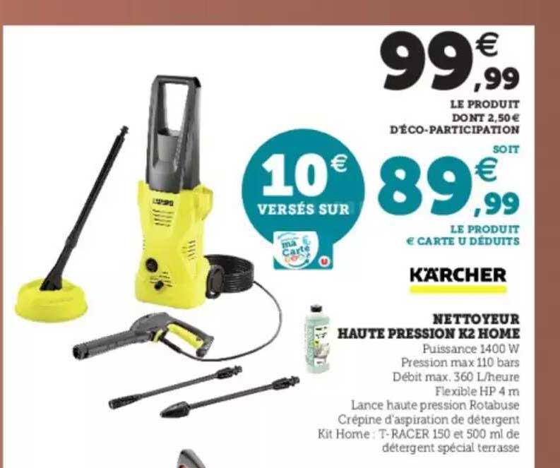 Nettoyeur Haute Pression K2 Home Kärcher