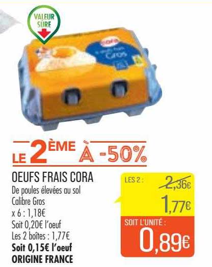 Oeufs Frais Cora