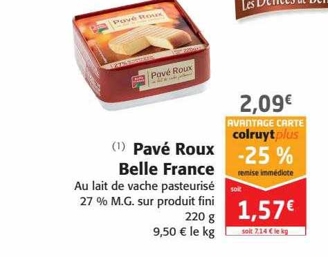 pavé roux belle france