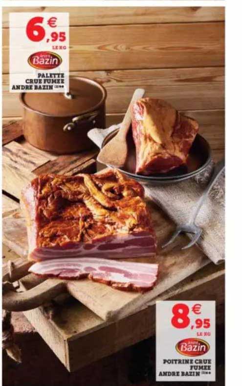 poitrine crue fumée andré bazin