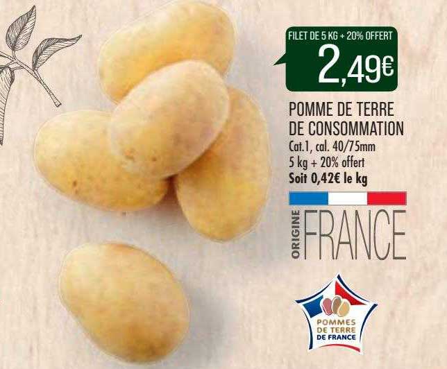 Pomme De Terre De Consommation