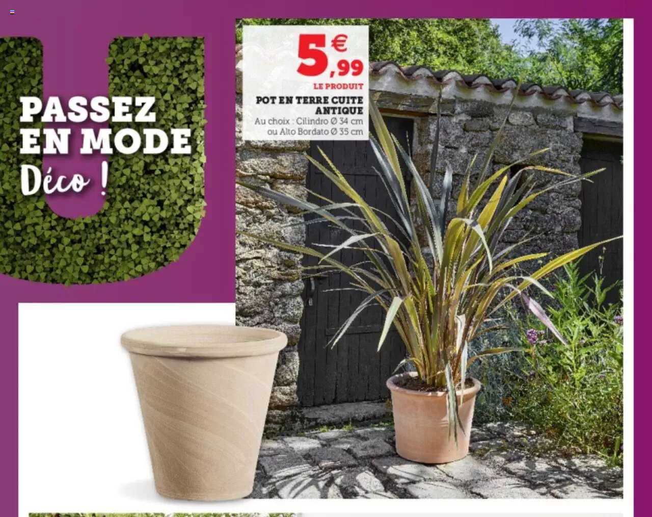 pot en terre cuite antique