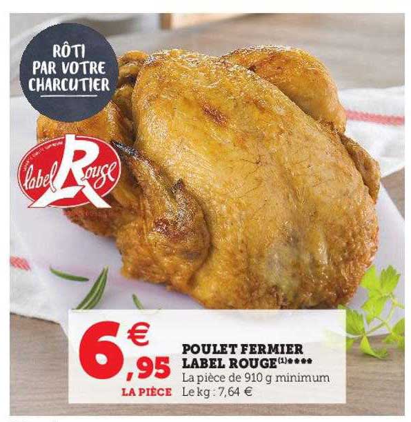 Poulet Fermier Label Rouge