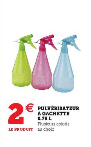 pulvérisateur à gâchette 0.75 l