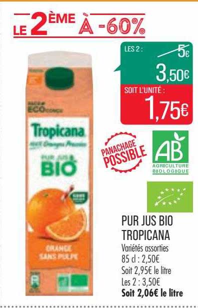 Pur Jus Bio Tropicana
