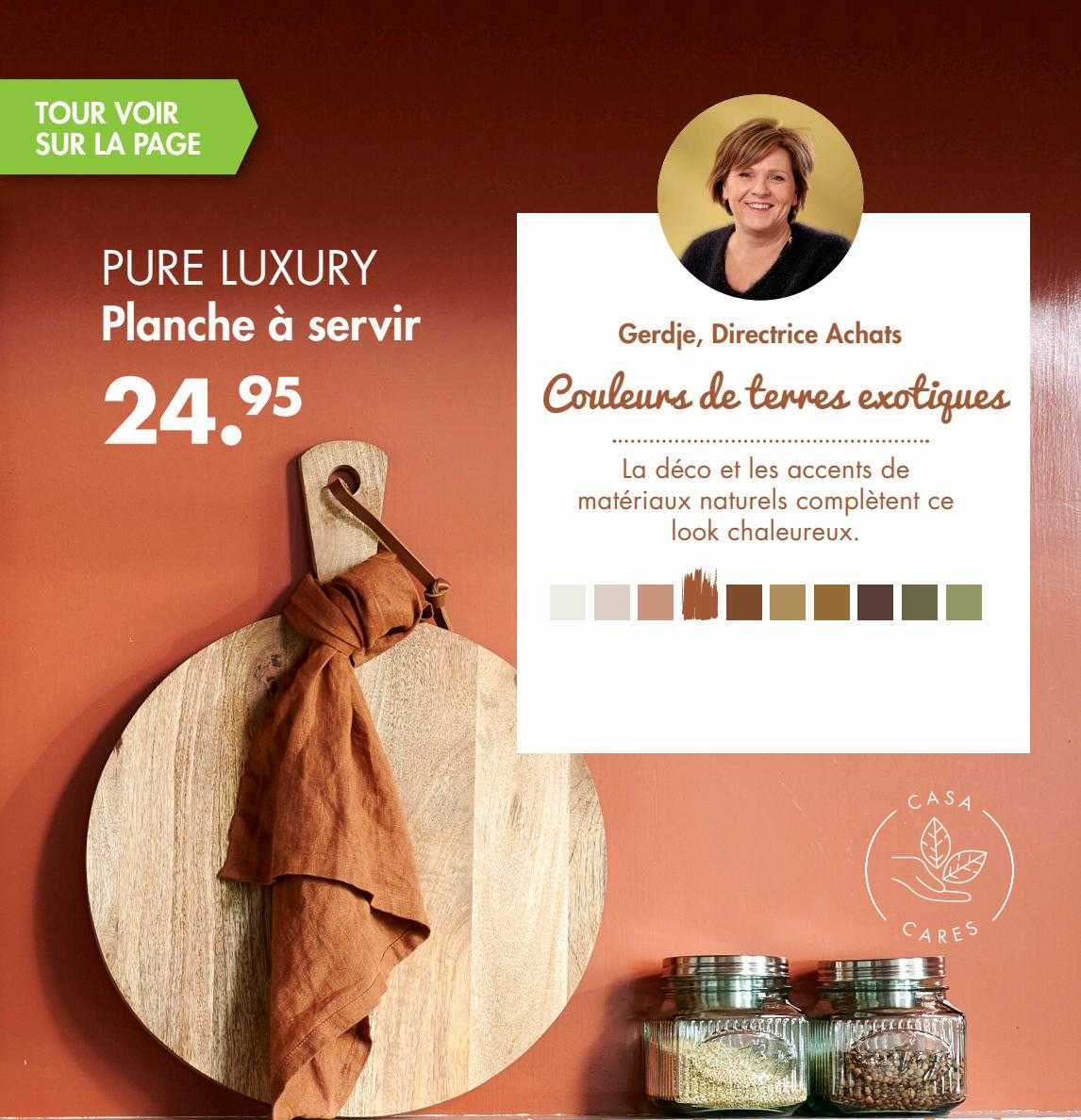 pure luxury planche à servir