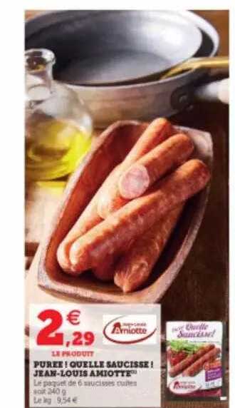 purée! quelle saucisse! jean-louis amiette