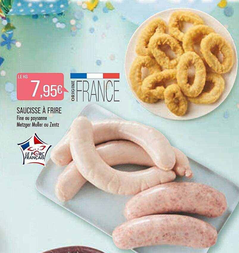 Saucisse  à Frire