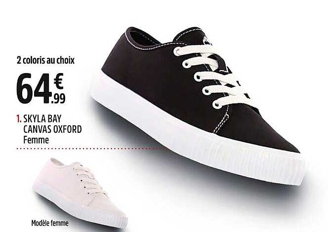 skyla bay canvas oxford femme